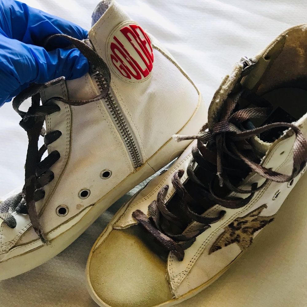 GOLDEN GOOSE
Francy Animalier Star Sneakers - Picture 8 of 16